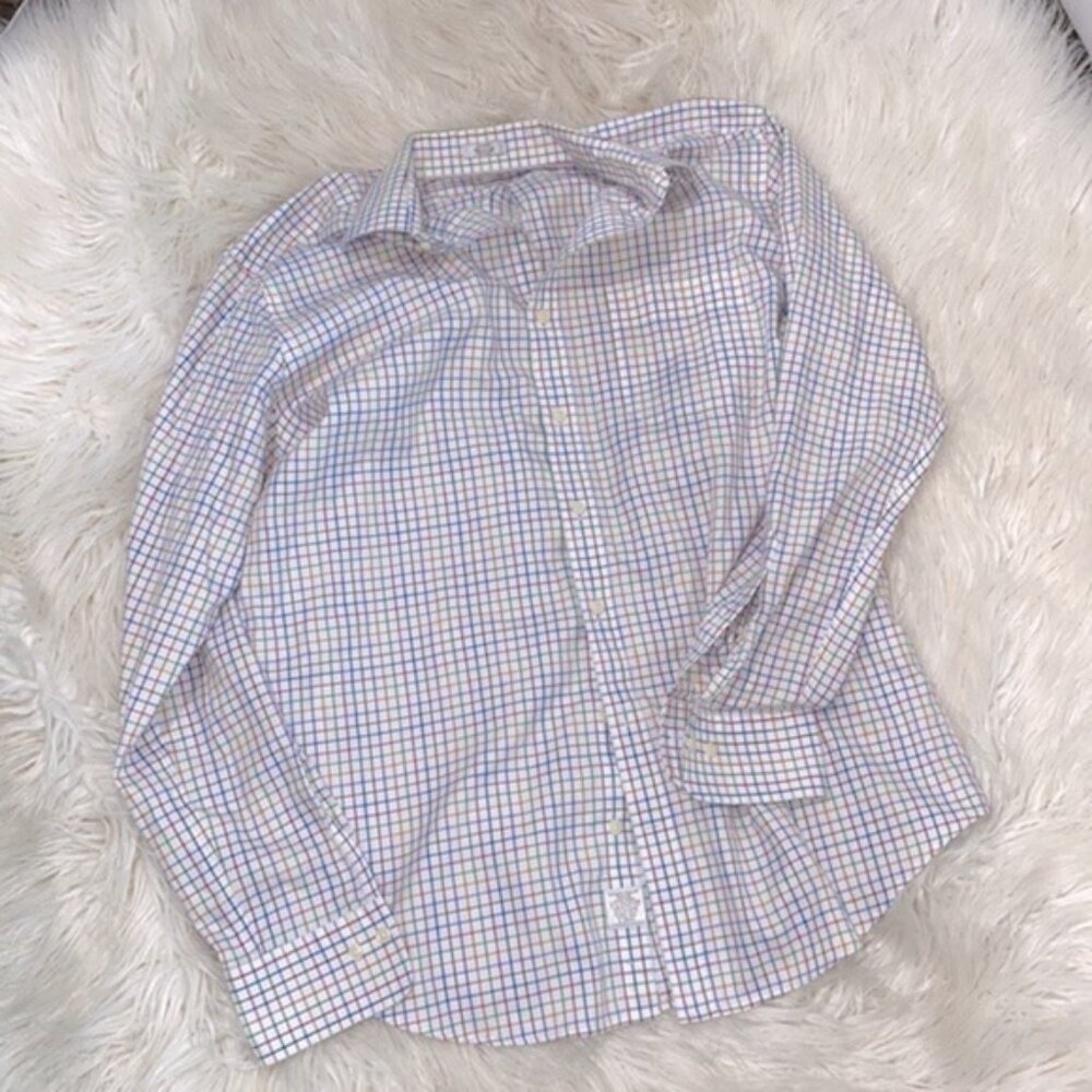 Peter Millar size large button down cotton shirt - image 10